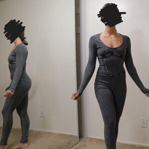 Fashion Nova, Fitted, Stretchy Jumpsuit